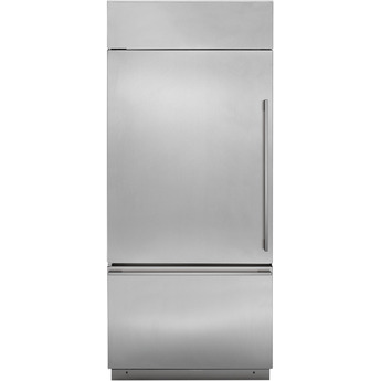 Monogram 36" 21.3 cu.ft. Stainless Steel Built-In Bottom Freezer Refrigerator - Energy Star - Left Hinge — thumbnail 3