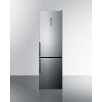 Summit FFBF192SSBIIM 24 Inch Counter Depth Bottom Freezer Refrigerator, in Stainless Steel