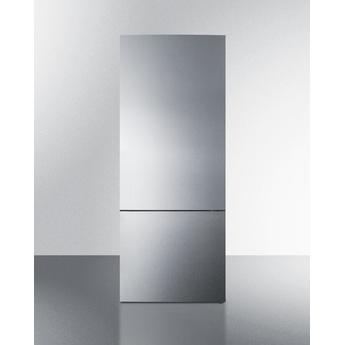 Summit FFBF279SSBIIM 28 Inch Counter Depth Bottom Freezer Refrigerator, in Stainless Steel