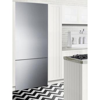 Summit FFBF279SSBIIM 28 Inch Counter Depth Bottom Freezer Refrigerator, in Stainless Steel — thumbnail 6