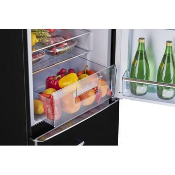 Unique UGP215LBAC 22 Inch Counter Depth Bottom Freezer Refrigerator, in Midnight Black — thumbnail 11