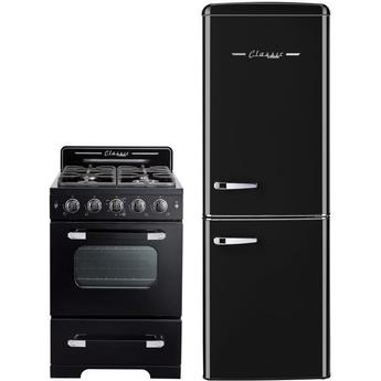 Unique UGP215LBAC 22 Inch Counter Depth Bottom Freezer Refrigerator, in Midnight Black — thumbnail 4