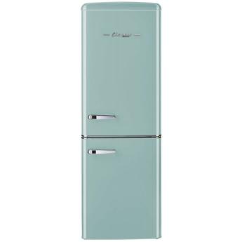 Unique UGP215LTAC  22 Inch Counter Depth Bottom Freezer Refrigerator, in Ocean Mist Turquoise