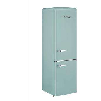 Unique UGP275LTAC 22 Inch Counter Depth Bottom Freezer Refrigerator, in Ocean Mist Turquoise — thumbnail 2