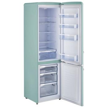 Unique UGP275LTAC 22 Inch Counter Depth Bottom Freezer Refrigerator, in Ocean Mist Turquoise — thumbnail 4