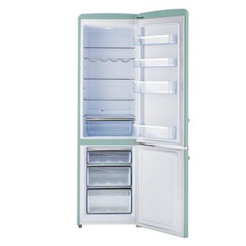 Unique UGP275LTAC 22 Inch Counter Depth Bottom Freezer Refrigerator, in Ocean Mist Turquoise — thumbnail 5