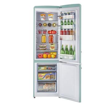 Unique UGP275LTAC 22 Inch Counter Depth Bottom Freezer Refrigerator, in Ocean Mist Turquoise — thumbnail 6