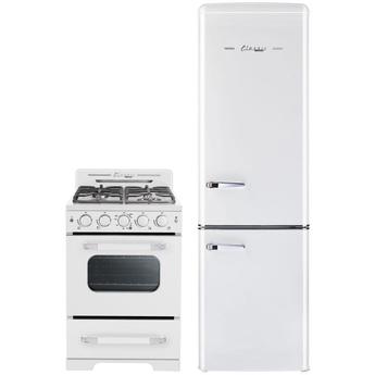 Unique UGP275LWAC  22 Inch Counter Depth Bottom Freezer Refrigerator, in Marshmallow White — thumbnail 4