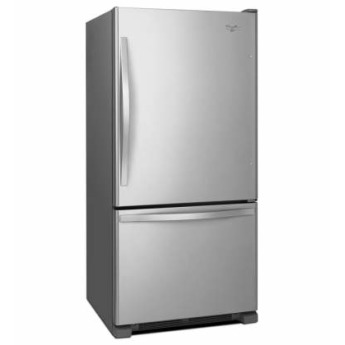 Whirlpool WRB322DMBW 33" Bottom Freezer Refrigerator | Greentoe