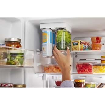 Whirlpool WRB543CMJZ 24 Inch Fingerprint-Resistant Stainless Steel Counter Depth Bottom Freezer Refrigerator — thumbnail 15