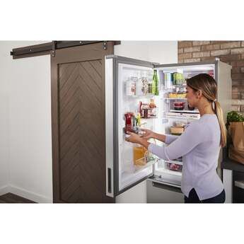 Whirlpool WRB543CMJZ 24 Inch Fingerprint-Resistant Stainless Steel Counter Depth Bottom Freezer Refrigerator — thumbnail 22