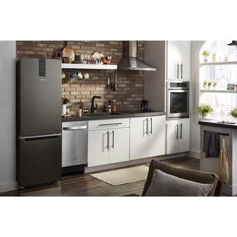Whirlpool WRB543CMJZ 24 Inch Fingerprint-Resistant Stainless Steel Counter Depth Bottom Freezer Refrigerator — thumbnail 24