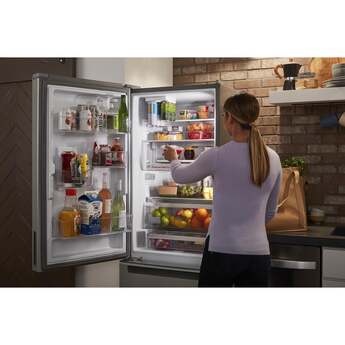 Whirlpool WRB543CMJZ 24 Inch Fingerprint-Resistant Stainless Steel Counter Depth Bottom Freezer Refrigerator — thumbnail 28