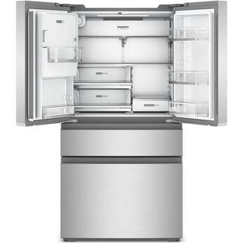Whirlpool 36-Inch 22 Cu. Ft. Capacity Counter Depth 4-Door French Door Refrigerator With In-Door Nugget Ice Maker: Fingerprint-Resistant Stainless Steel — thumbnail 11