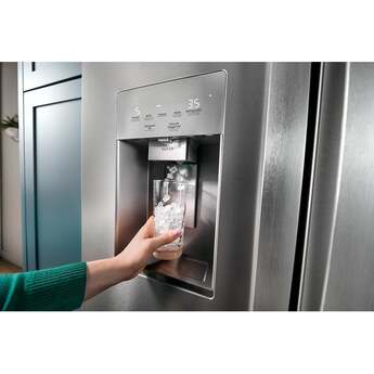 Whirlpool 36-Inch 22 Cu. Ft. Capacity Counter Depth 4-Door French Door Refrigerator With In-Door Nugget Ice Maker: Fingerprint-Resistant Stainless Steel — thumbnail 15