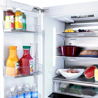 Z Line 36 Inch 19.6 cu. Ft. Panel Ready Built-In 3-Door French Door Refrigerator with Internal Water and Ice Dispenser: Stainless Steel — thumbnail 20