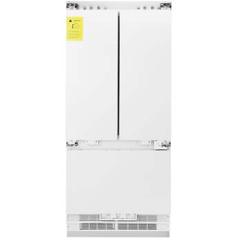 Z Line 36 Inch 19.6 cu. Ft. Panel Ready Built-In 3-Door French Door Refrigerator with Internal Water and Ice Dispenser: Panel Ready — thumbnail 19