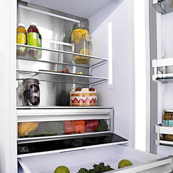 Z Line 36 Inch 19.6 cu. Ft. Panel Ready Built-In 3-Door French Door Refrigerator with Internal Water and Ice Dispenser: Panel Ready — thumbnail 26
