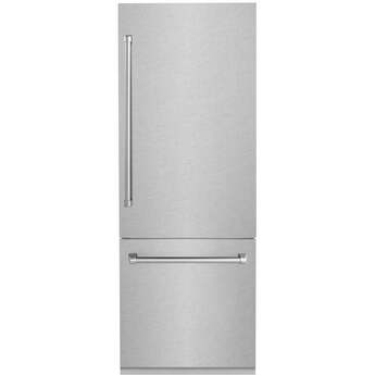 Z Line ZLINE 30 Inch 16.1 cu. ft. Built-In 2-Door Bottom Freezer Refrigerator: Durasnow Stainless Steel — thumbnail 41