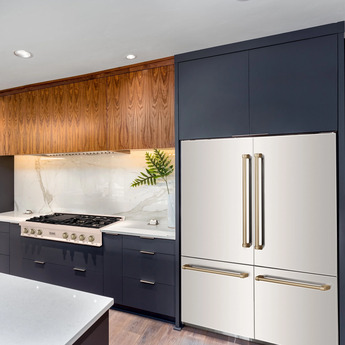 Z Line 60 Inch Built-In French Door Refrigerator with 32.2 cu. ft. Capacity, Adjustable Shelves, CrispControl Drawer, Twin Cooling+, Internal Water Dispenser, Ice Maker, and ENERGY STAR : Stainless Steel with Champagne Bronze Accents — thumbnail 28