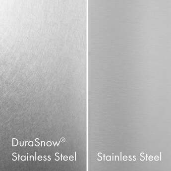 Z Line 30 Inch Autograph Edition 16.1 cu. ft. Built-in 2-Door Bottom Freezer Refrigerator: Durasnow Stainless Steel With Matte Black Accents — thumbnail 24