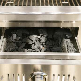 Coyote 36" Stainless Steel Charcoal Grill — thumbnail 3