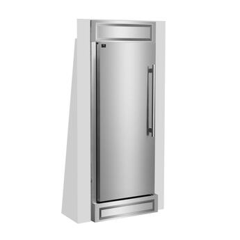 Forno FFFFD172232LS 32 Inch Stainless Steel Built-In Column Refrigerator — thumbnail 7