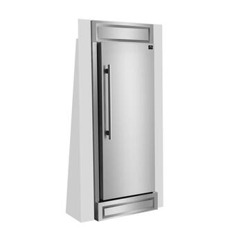 Forno FFFFD172232RS 32 Inch Stainless Steel Built-In Column Refrigerator — thumbnail 7