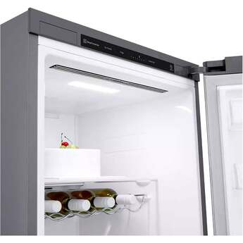 LG 24 Inch 13.6 Cu. Ft. Counter Depth Single Door Refrigerator Column: Stainless Steel — thumbnail 2