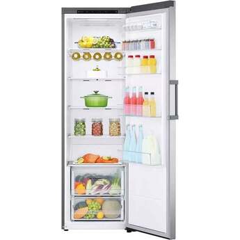 LG 24 Inch 13.6 Cu. Ft. Counter Depth Single Door Refrigerator Column: Stainless Steel — thumbnail 3