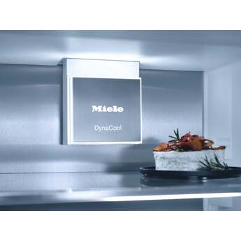 Miele 22 Inch Built-In Smart Column Refrigerator with 10.45 cu. ft. Total Capacity, PerfectFresh Active, FlexiLight 2.0, FlexiTray, DynaCool, Miele@home, CleanTouch Steel Rear Panel, Soft-Close Door, Sabbath Mode and Star-K Certified: Panel Ready, Right Hinge — thumbnail 4