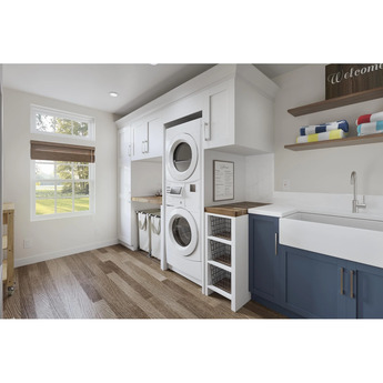 Whirlpool CGT9100GQ 27 Inch Commercial Gas Stacked Dryer on Washer Laundry Center — thumbnail 12