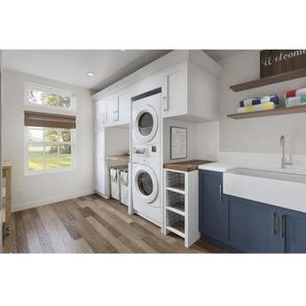 Whirlpool CGT9100GQ 27 Inch Commercial Gas Stacked Dryer on Washer Laundry Center — thumbnail 5