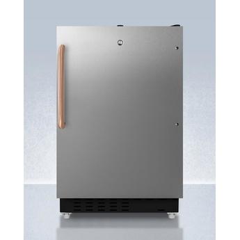AccuCold ADA302BRFZSSTBC 20 Inch Counter Depth Compact Refrigerator, in Stainless Steel
