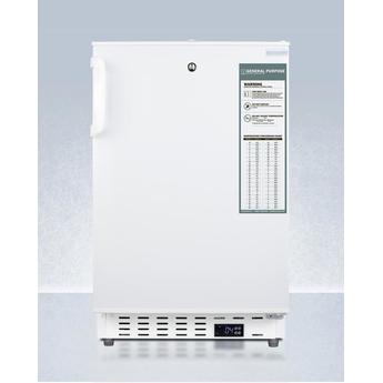 AccuCold ADA404REF 20 Inch Counter Depth Compact Refrigerator, in White