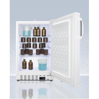 AccuCold ADA404REF 20 Inch Counter Depth Compact Refrigerator, in White — thumbnail 3