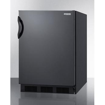 AccuCold AL652BK 24 Inch Counter Depth Compact Refrigerator, in Black — thumbnail 2