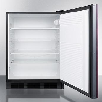AccuCold AL752BKBIIF  24 Inch Counter Depth Compact Refrigerator, in Panel Ready — thumbnail 3