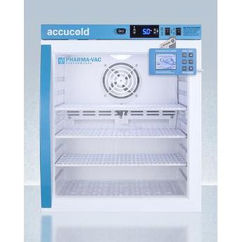AccuCold ARG1PVDL2B  18 Inch Counter Depth Compact Refrigerator, in White