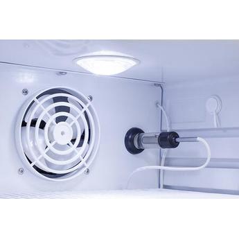 AccuCold ARG1PVDL2B  18 Inch Counter Depth Compact Refrigerator, in White — thumbnail 4