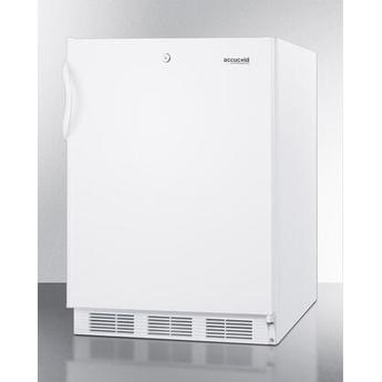 AccuCold CT66LWBIADA  24 Inch Counter Depth Compact Refrigerator, in White — thumbnail 2