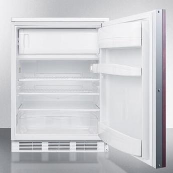 AccuCold CT66LWBIIF  24 Inch Counter Depth Compact Refrigerator, in Panel Ready — thumbnail 3