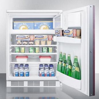 AccuCold CT66LWBIIF  24 Inch Counter Depth Compact Refrigerator, in Panel Ready — thumbnail 4