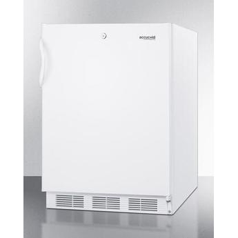 AccuCold FF6LWADA  24 Inch Counter Depth Compact Refrigerator, in White — thumbnail 2