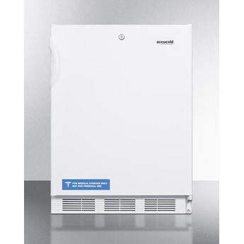 AccuCold FF7LWADA  24 Inch Counter Depth Compact Refrigerator, in White