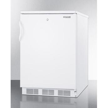 AccuCold FF7LWBI 24 Inch Counter Depth Compact Refrigerator, in White — thumbnail 2