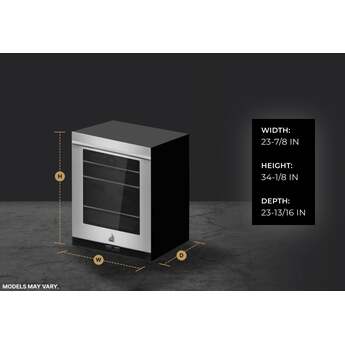 Jenn Air Jenn-Air JUGFL242HL 24 Inch Built-In Compact Refrigerator — thumbnail 5