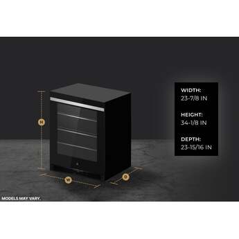 Jenn Air Jenn-Air JUGFL242HM 24 Inch Built-In Compact Refrigerator — thumbnail 15