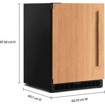 KitchenAid 24 Inch 5 Cu. Ft. Undercounter Refrigerator: Panel Ready — thumbnail 6