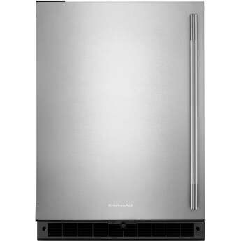 KitchenAid 24 Inch 5 Cu. Ft. Undercounter Refrigerator: Stainless Steel